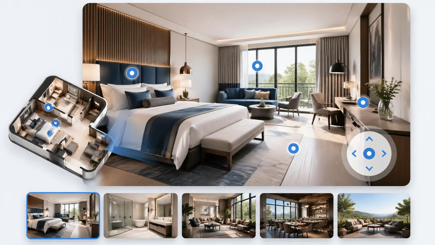 酒店与度假村 virtual tour software