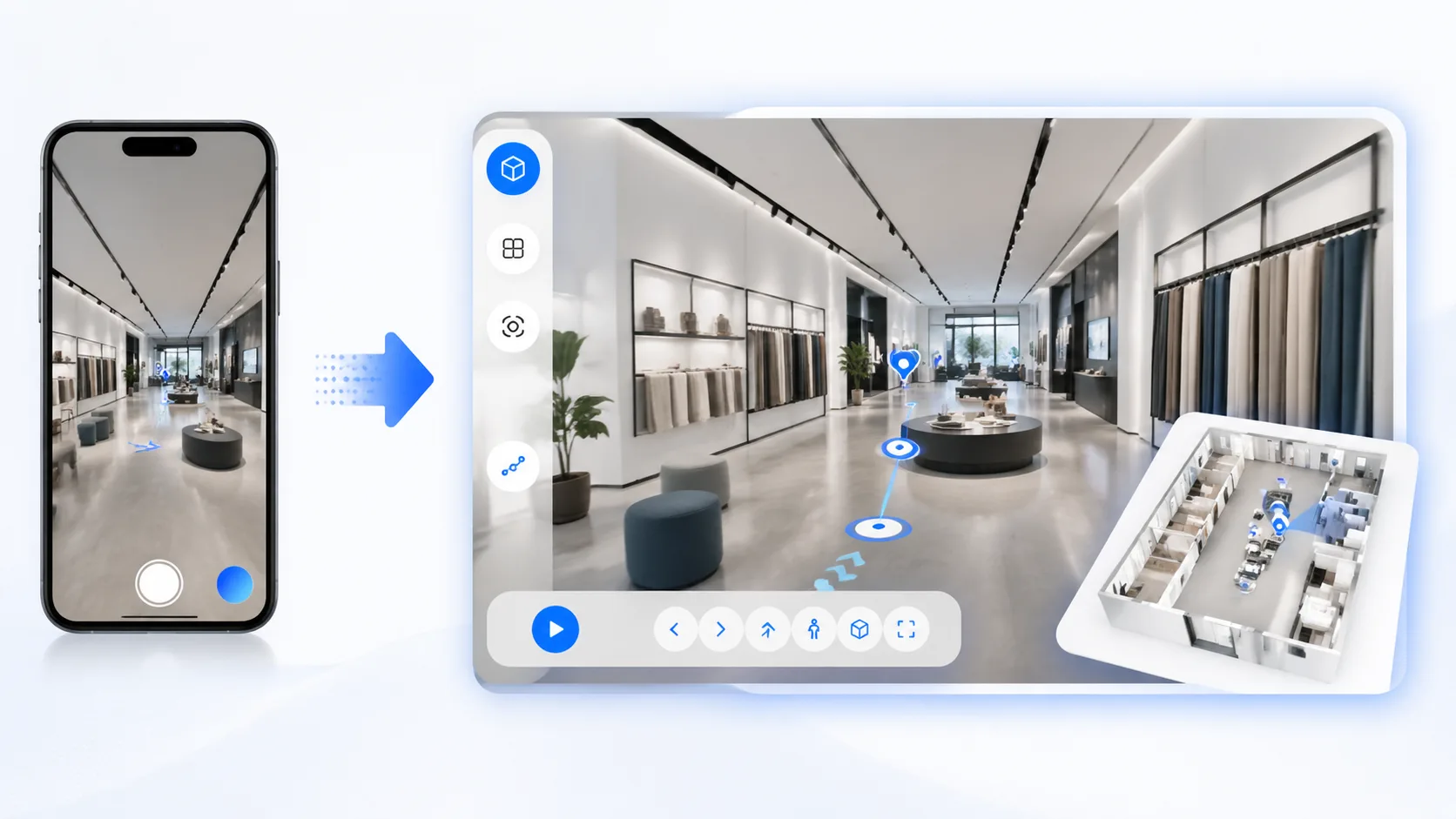 Room tour embed pricing path