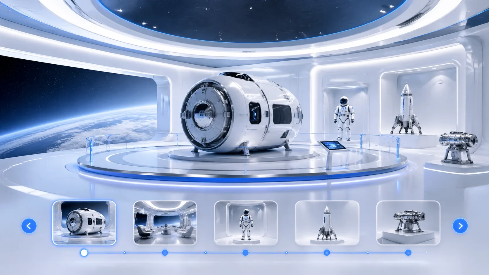 Brand website showroom embed